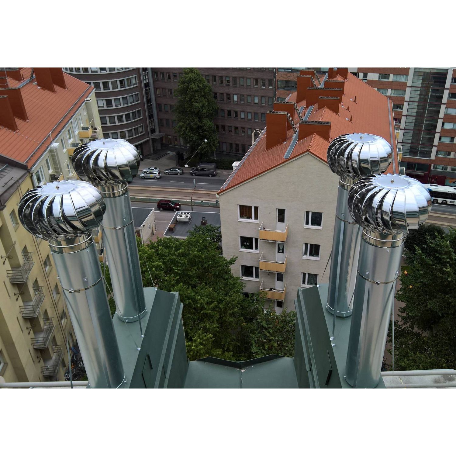 Hormi-imuri Spiroflex ø150 mm galvanoitu