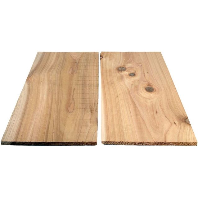 Savustuslauta The Bastard 40x20x1cm Red Cedar 2 kpl