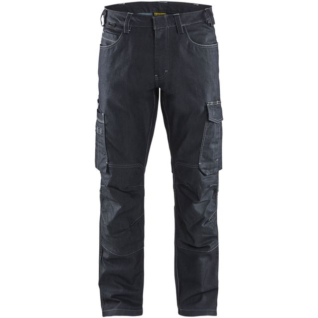Housut Blåkläder 1439, denim stretch, mariininsininen