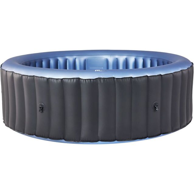 Ulkoporeallas MSpa Bergen, 4 hlöä, 118 suutinta, tummanharmaa/sininen