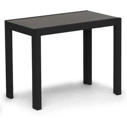 Sivupöytä Hillerstorp Hånger, 60x35x47cm, alumiini/lasi