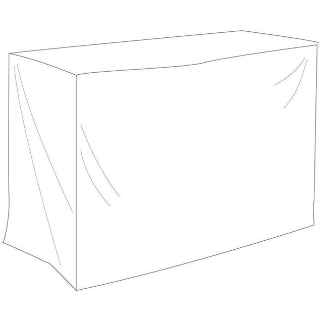 Kalustesuoja pihakeittiölle Hillerstorp, 110x61x98cm, polyesteri, harmaa