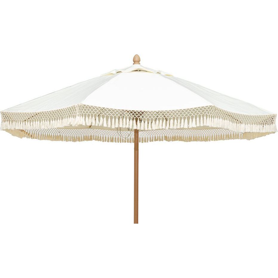 Aurinkovarjo hapsuilla Hillerstorp, Ø300cm, beige