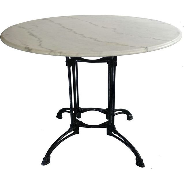 Kahvipöytä Hillerstorp Krögaren, 100x71cm marmori/musta