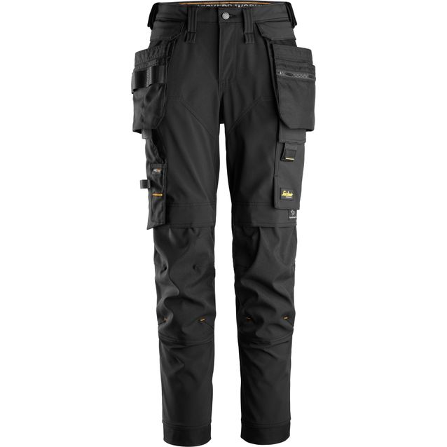 Naisten stretch-riipputaskuhousut Snickers Workwear 6775 AllroundWork 4-way