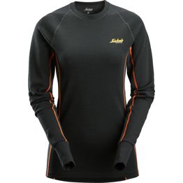 Naisten merinovillakerraston yläosa Snickers Workwear 9470 Stay Warm