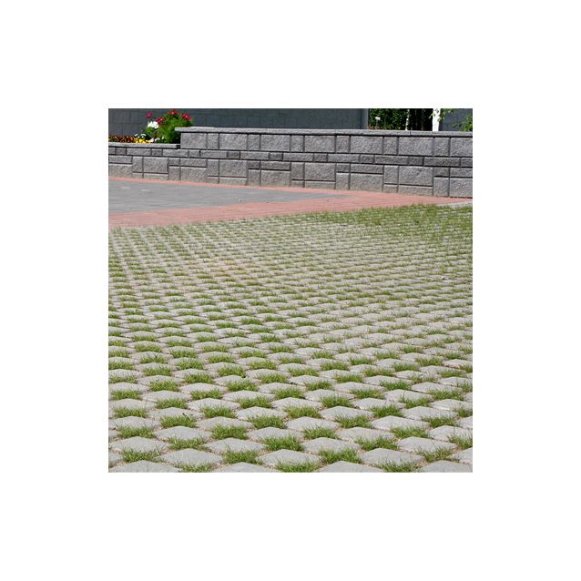 Hulelaatta 280x280x80 mm harmaa