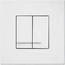 Huuhtelupainike/etulevy Gustavsberg Triomont XS 3/6 l valkoinen metalli