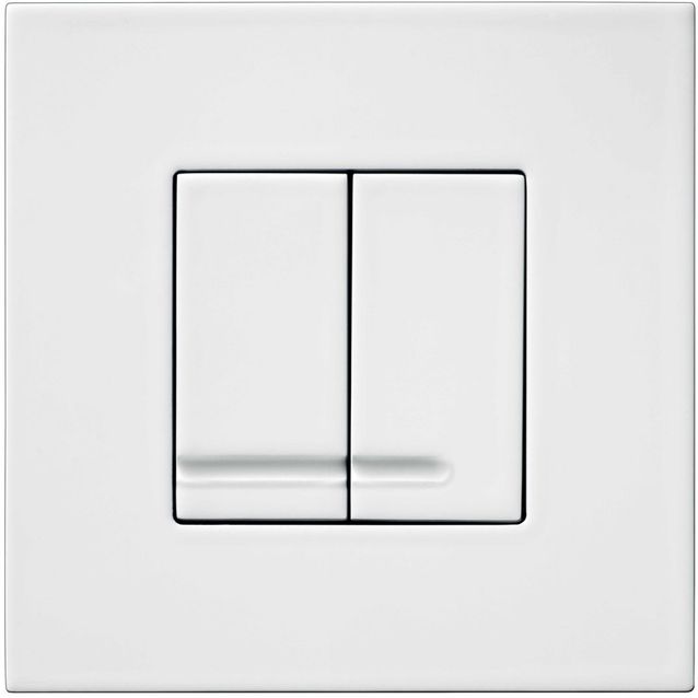 Huuhtelupainike/etulevy Gustavsberg Triomont XS 3/6 l valkoinen metalli