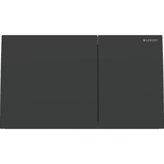 Huuhtelupainike, Geberit Sigma70, 2-H, musta matta