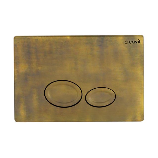 Huuhtelupainike Creavit Drop pronssi