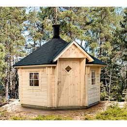 Huvimaja Jalotakka Kota 8-kulmainen (9,5m²)