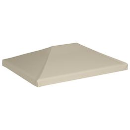 Huvimajan katto 310 g/m² 4x3 m beige (44784)