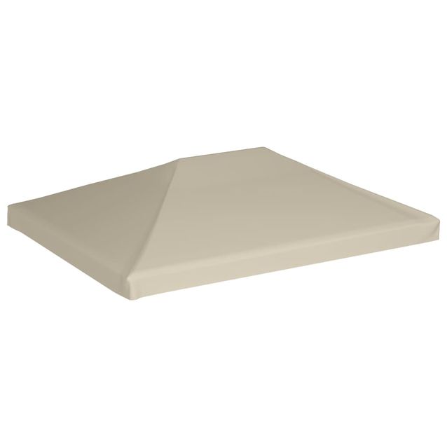 Huvimajan katto 310 g/m² 4x3 m beige (44784)