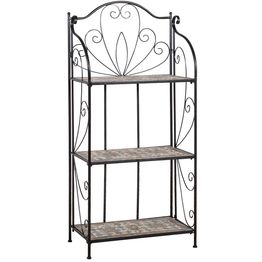 Hylly Home4you Mosaic, musta