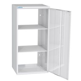 Hyllykaappi Polaria 500x850x350 mm alakaappi oikeakätinen 2 hyllyä valkoinen