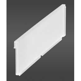 Hyllykorin jakaja Elfa 30 Classic 334x11x95 mm 2 kpl läpikuultava