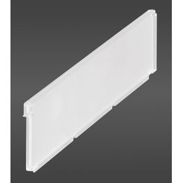 Hyllykorin jakaja Elfa 40 Classic 427x11x95 mm 2 kpl läpikuultava