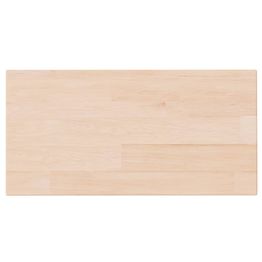 Hyllylevy 40x20x1,5 cm käsittelemätön täysi tammi (42920)