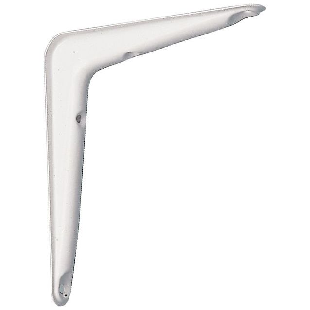 Hyllynkannatin Pisla 744, 200x250mm, valkoinen