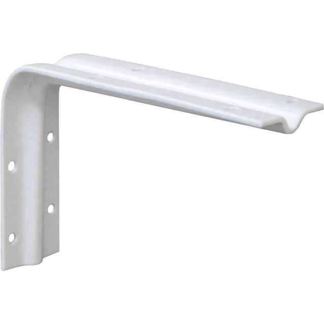 Hyllynkannatin Pisla 754, 300x150mm, valkoinen