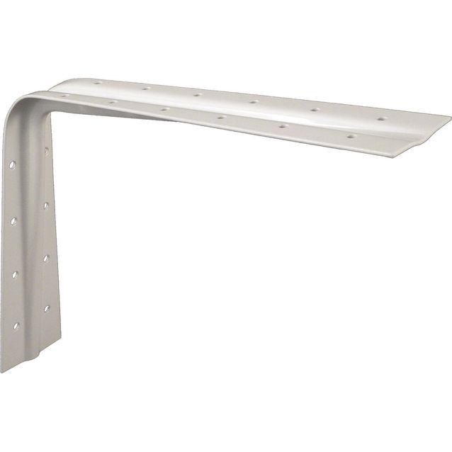 Hyllynkannatin Pisla 754, 400x300mm, valkoinen