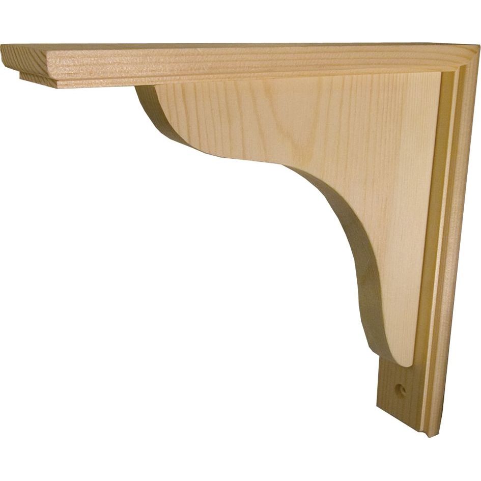 Hyllynkannatin Pisla 784 230x230mm mänty