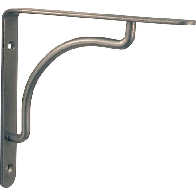 Hyllynkannatin Pisla Aqua, 130x130mm, harmaa