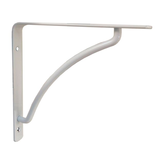 Hyllynkannatin Pisla Aqua, 130x130mm, valkoinen