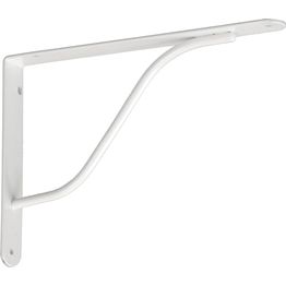 Hyllynkannatin Pisla Jasper 240x170mm valkoinen