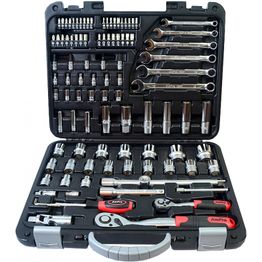 Räikkätyökalusarja AmPro 1/4" 1/2" 101-osainen