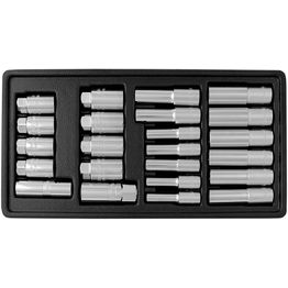 Hylsysarja AmPro 3/8" 1/2" 23-osainen