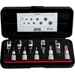 Hylsysarja Bahco 7809M/10, kuusiokolo