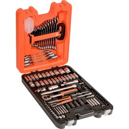 Hylsysarja Bahco S87+7, 1/4" + 1/2", 94 osaa