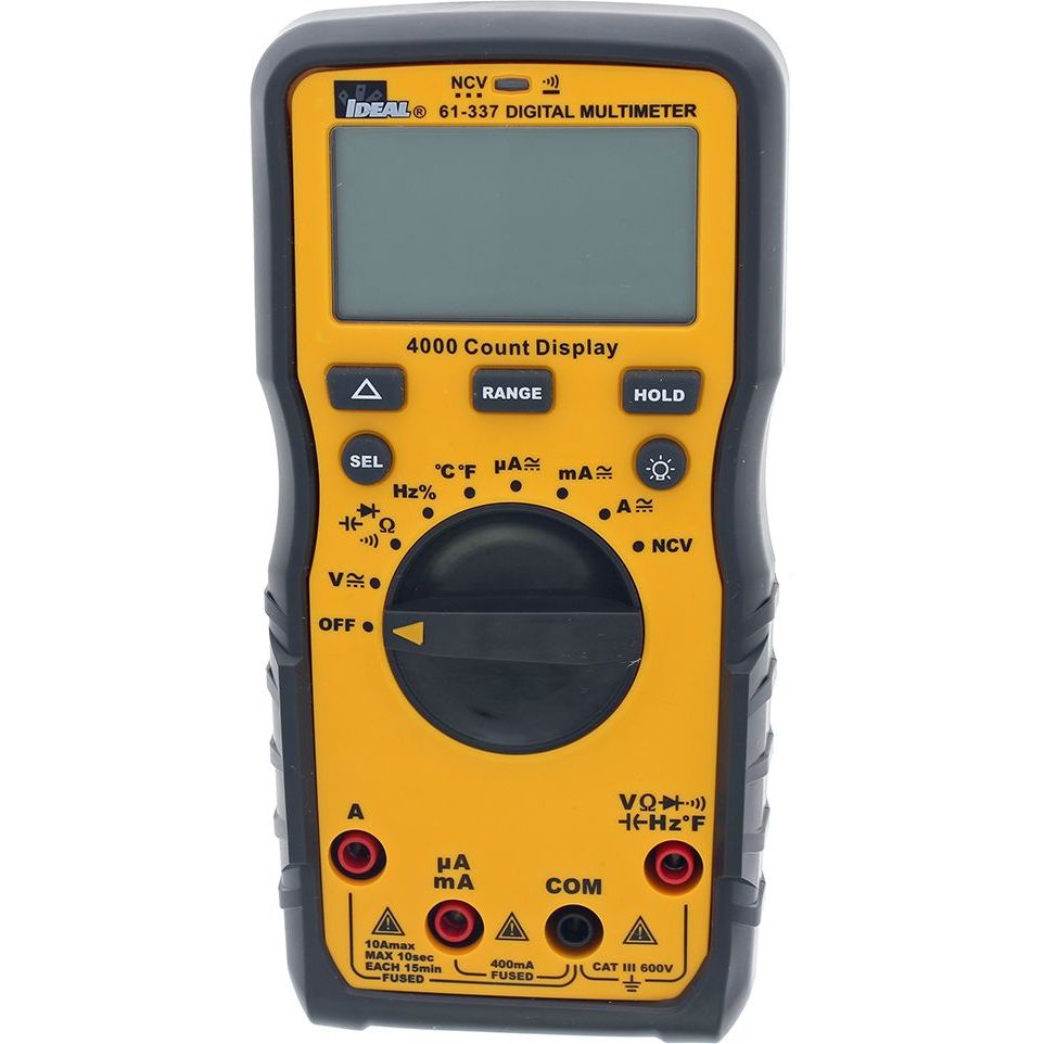 Yleismittari Ideal Industries 600V CAT III 600V