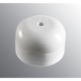 Jakorasia Ifö Electric pyöreä Ø 55 mm pinta-asennus valkoinen posliini