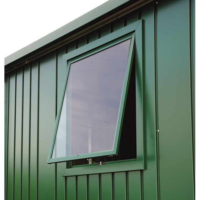 Ikkunaelementti Biohort Europa puutarhavajaan eri värejä