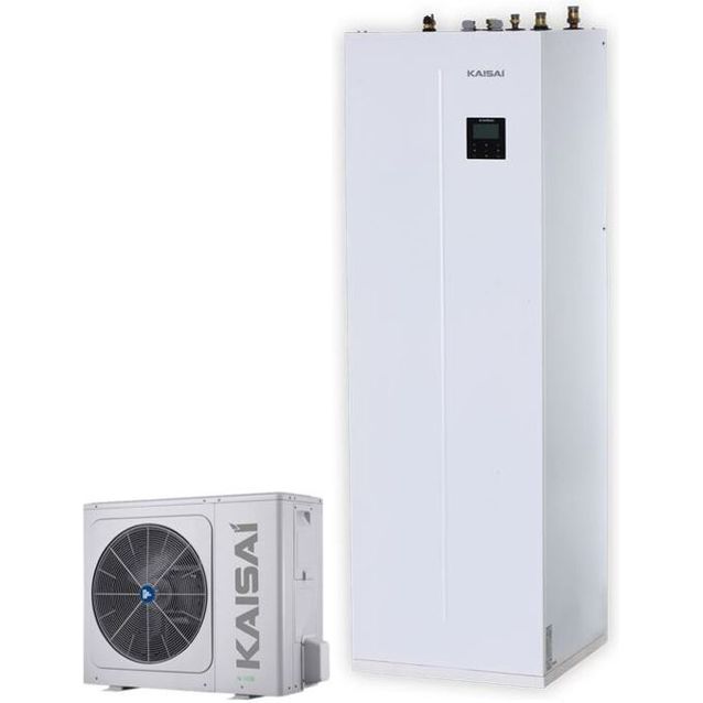 Ilma-vesilämpöpumppu Kaisai Duo 16kW 240L