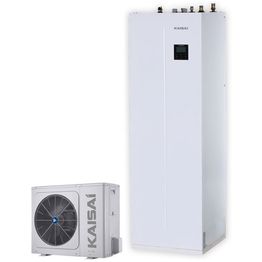 Ilma-vesilämpöpumppu Kaisai DUO KMK-240L-160RY3/KHA-12RY3-B, 12kW