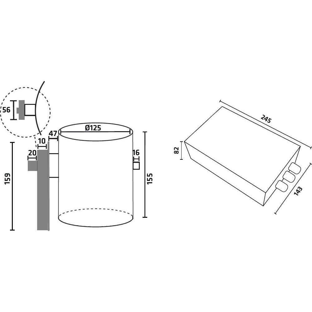 Ilmanvaihdon ohjaus- ja tehostusmoduuli Thermex Ø125 mm lisäkuva 3