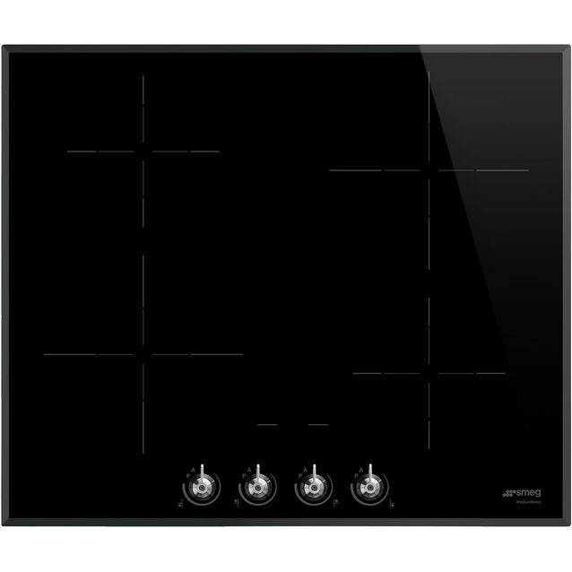 Induktioliesitaso Smeg SI364BM 60cm musta