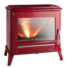 Valurautatakka Modena Enamel, punainen, 12 kW, 170 kg
