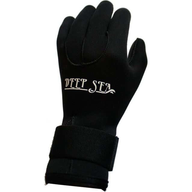 Neopreenihanskat Deep Sea, musta