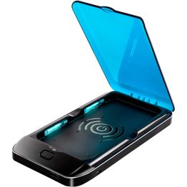 UV-puhdistin puhelimelle langattomalla laturilla