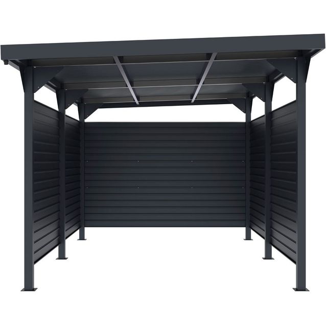 Autokatoksen seinät Fornorth Premium -autokatokseen