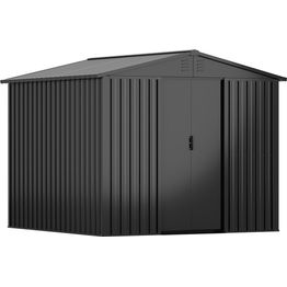Pihavarasto Fornorth 5.8m², musta