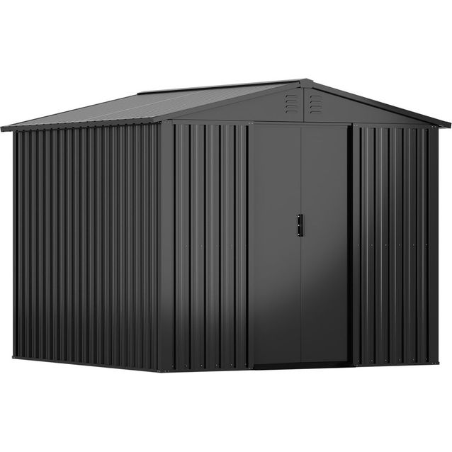 Pihavarasto Fornorth 5.8m², musta