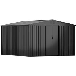 Pihavarasto Fornorth 11m², musta