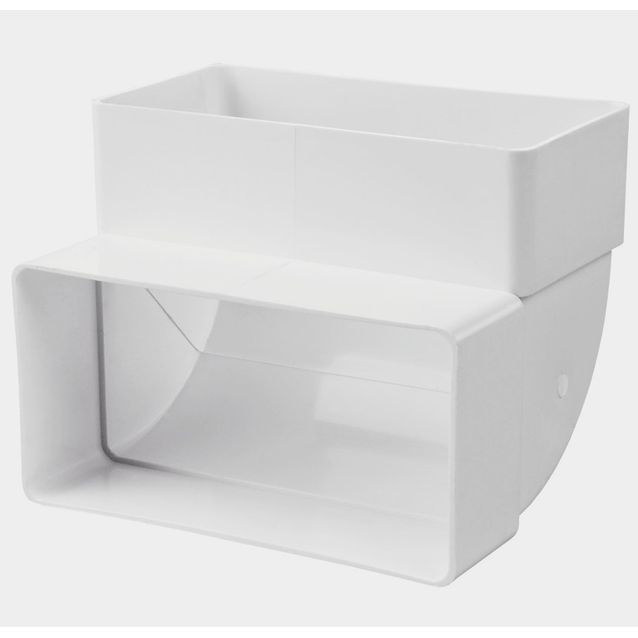 IV-kanavan käyrä vertikaalinen 60x204 90° Airsec