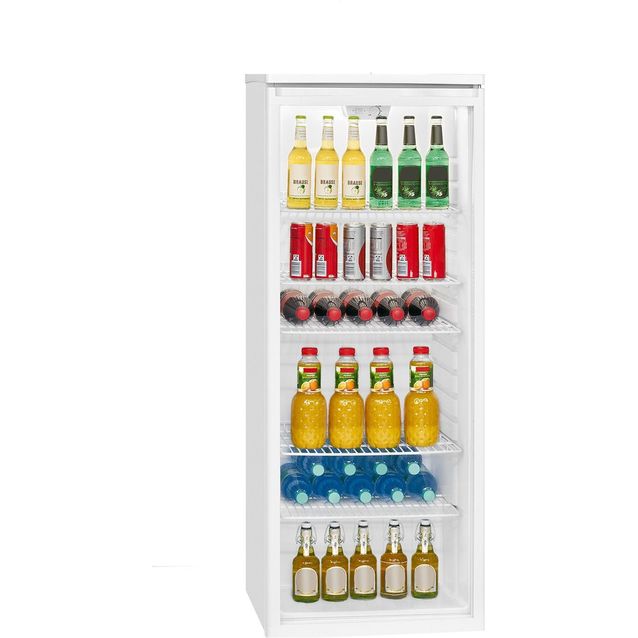 Jääkaappi Bomann KSG7280 lasiovella 256l valkoinen